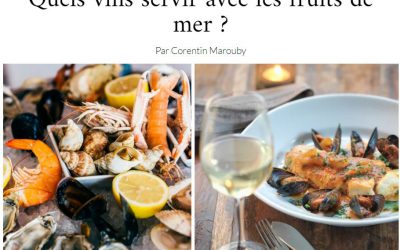 Quels vins servir avec les fruits de mer?